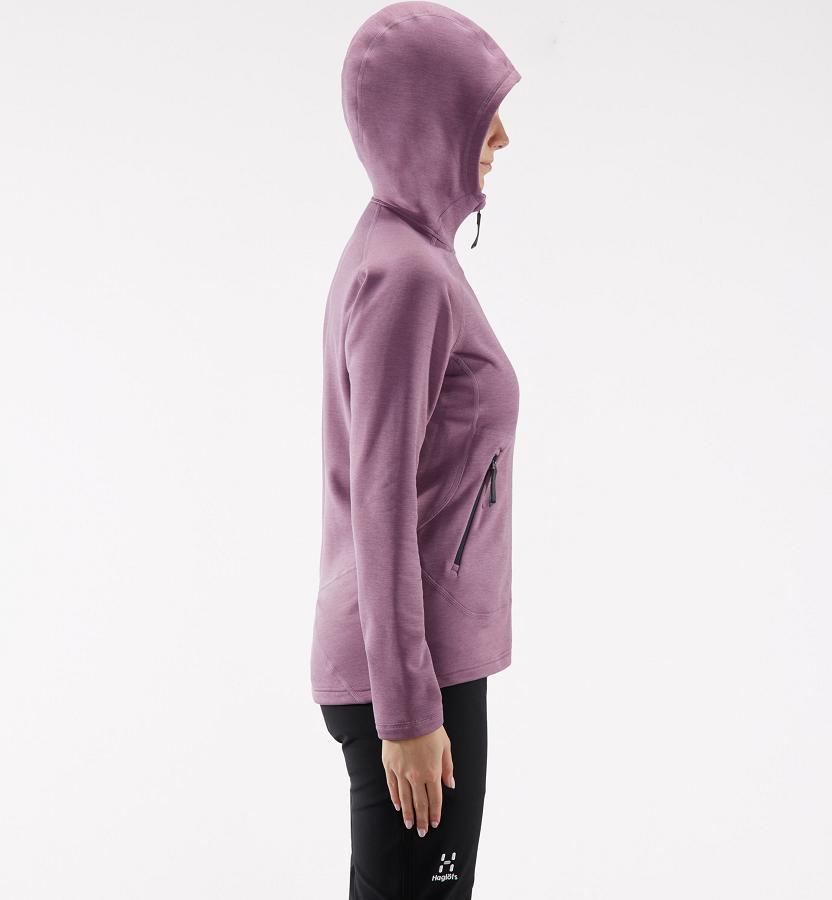 Haglöfs Womens Heron Fleece Purple New Zealand 63410ASYF